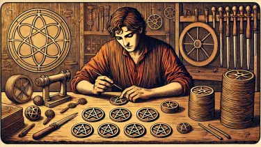 Eight of Pentacles - Diligence, Mastery