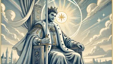 King of Swords - Authority, Truth