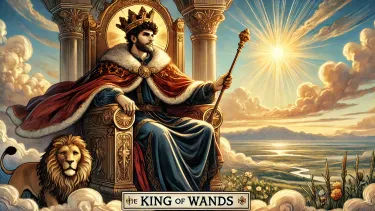 King of Wands - Leadership, Vision