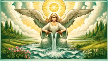 Meaning of Temperance Tarot Card