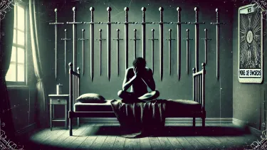 Nine of Swords - Anxiety, Despair