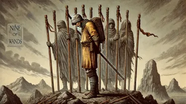 Nine of Wands - Resilience, Courage