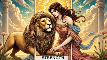 Meaning of Strength Tarot Card