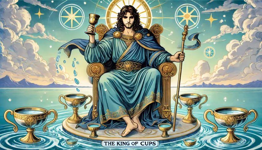 King of Cups - Emotional Balance, Control