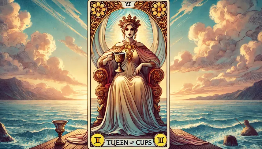 Queen of Cups - Compassion, Nurturing