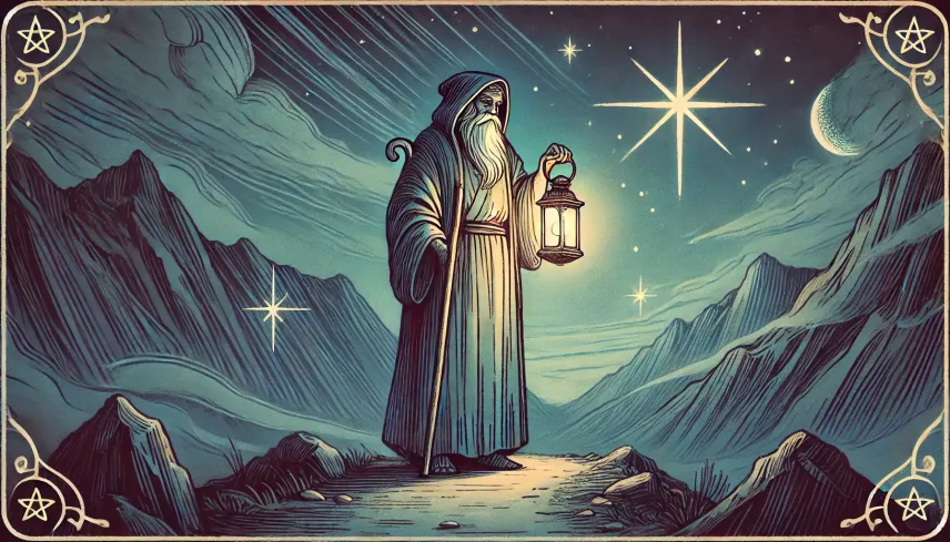 Meaning of The Hermit Tarot Card